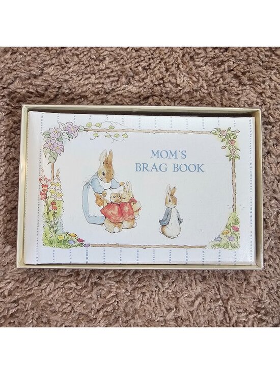 Beatrix Potter Other - Vintage Beatrix Potter Moms Brag Book Photo Album Peter Rabbit 1990 New in Box